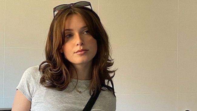 Willow Stefanovic, who is now all grown up and has dreams of being a model becoming a reality. Picture: Instagram