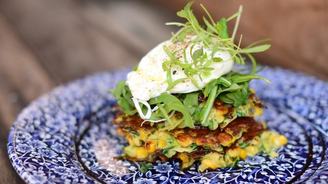 Zucchini Fritters at Ristretto & Co.