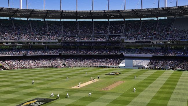 The MCG could be the shock winner of Adelaide’s COVID cluster. Picture: Hamish Blair