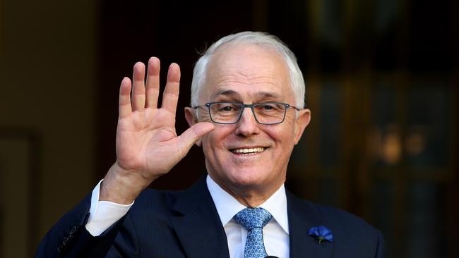 Former prime minister Malcolm Turnbull is not letting up in his campaign to attack the Morrison government over its climate change policies. Picture: Kym Smith