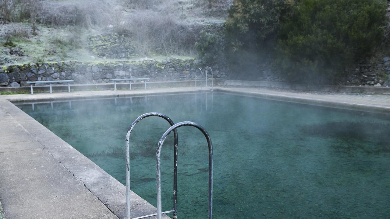 Thermal Pool at Yarrangobilly in the Kosciuszko National Park has become a very popular hangout. Picture: Dylan Robinson