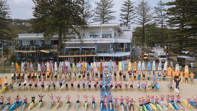 Qld Nipper Club Burleigh Heads Mowbray Park with their club members preparing for their last board session of the year 2018 Ultimate Gold Coast Bulletin Readers Pics. Picture: Sam Clout