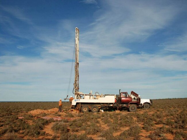 ISR mining tests are being conducted at two uranium prospects (Blackbush and Plumbush) 20 km south of Whyalla. Picture: Supplied.