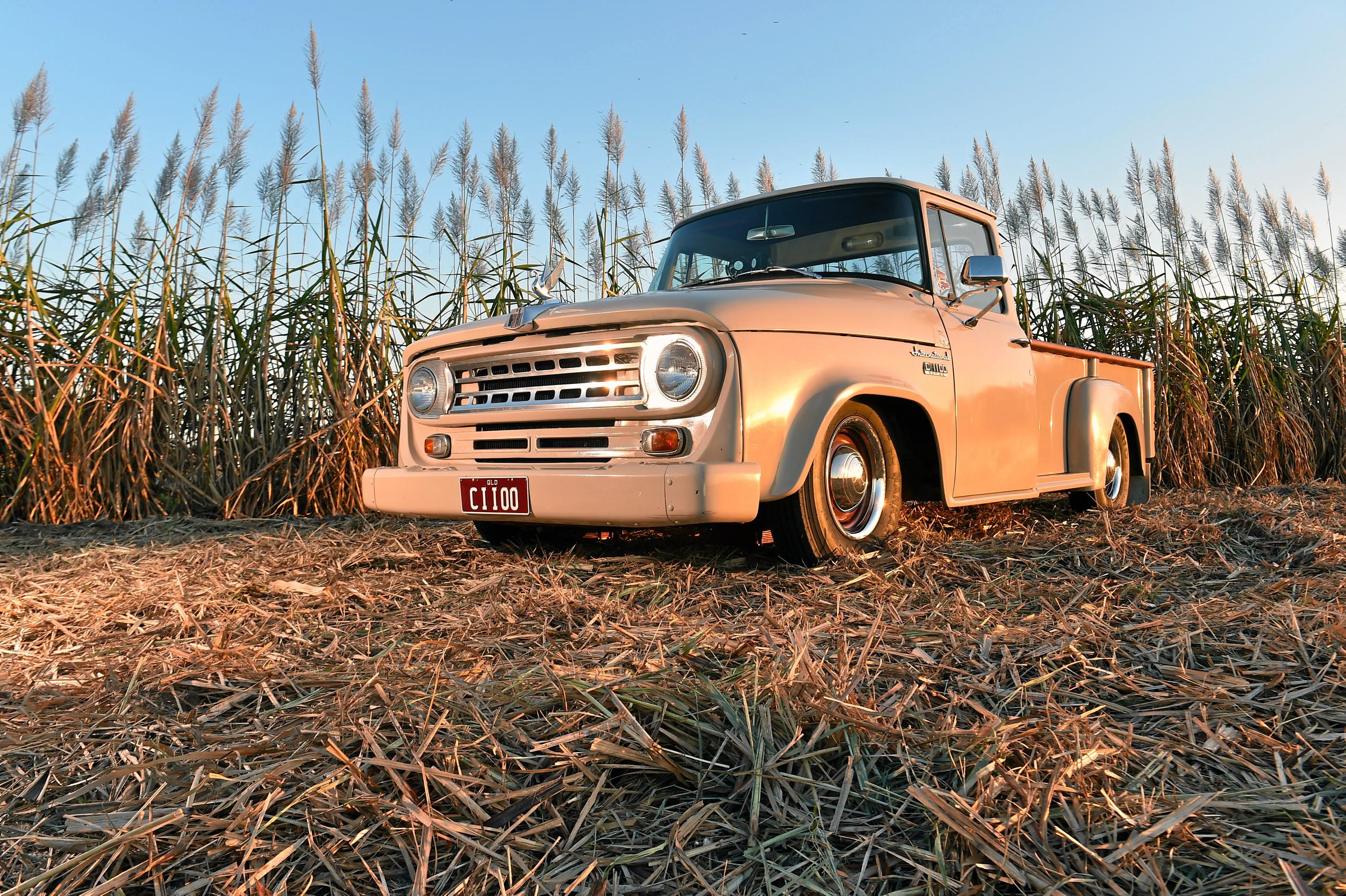 MY RIDE: 1968 International C1100  utility. Owner Andrew Jackson. Picture: Patrick Woods