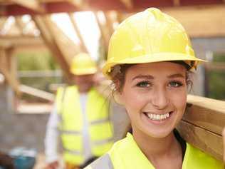 BLOKEY: The campaign is on for equal representation in construction. Picture: monkeybusinessimages