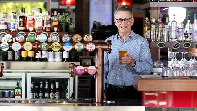 Brian Fitzgibbons at the Glen Hotel in Eight Mile Plains. Picture: Tara Croser.