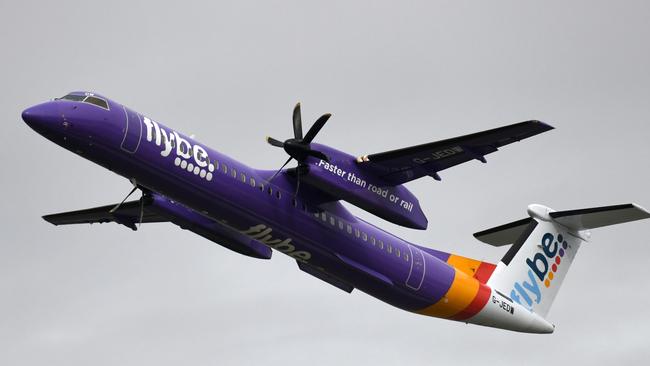 A Flybe Dash 8. Picture: AFP