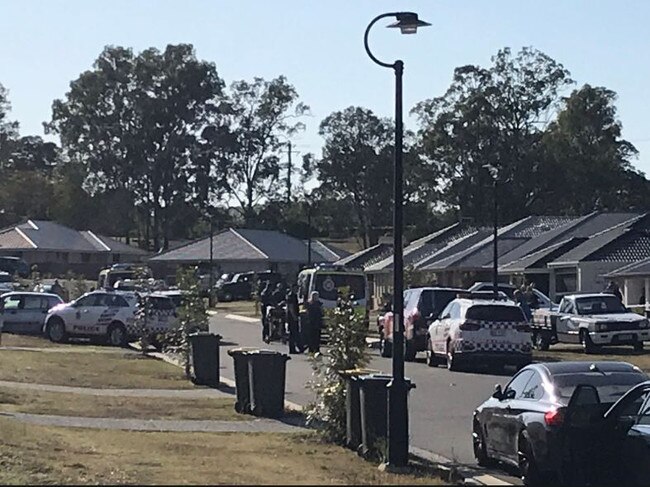 A 48-year-old man has died after being shot in the leg, while a second man is being treated for head injuries after a home invasion at Gleneagle, near Beaudesert. Picture: 7 News Queensland