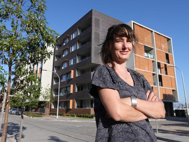 Government worker Joanne Simpson says a similar low-rent option made it possible for her to afford rent closer to the city. Picture: Adam Taylor