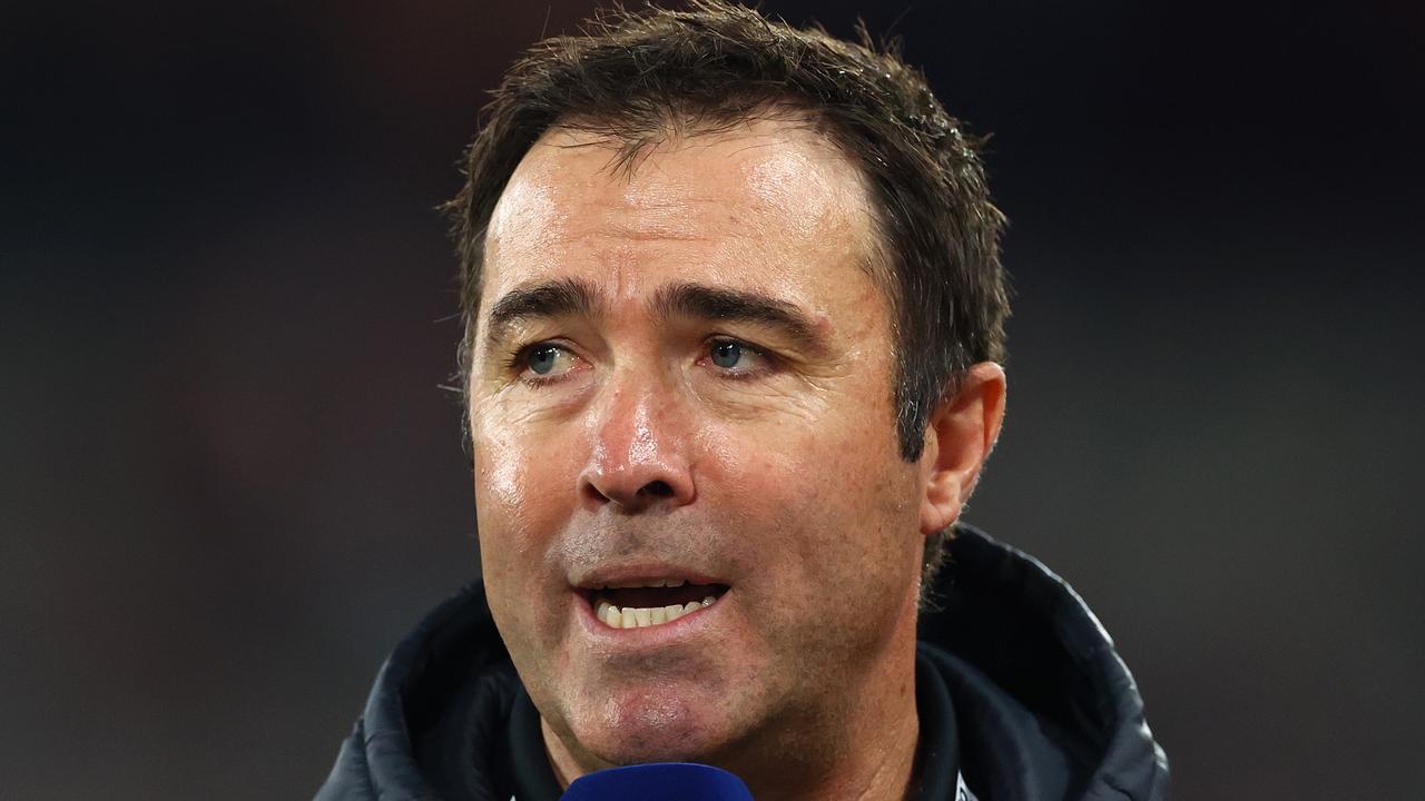 Essendon coach Brad Scott says he’s satisfied with the way the AFL responded to contentious umpiring decisions during the Bombers’ loss on Friday night. Picture: Quinn Rooney / Getty Images