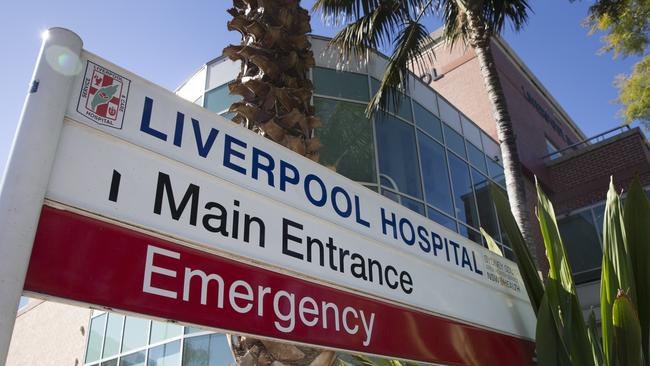 Liverpool Hospital will anchor the proposed innovation precinct. Picture: Melvyn Knipe