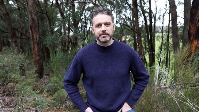 MasterChef Jock Zonfrillo at his home in the Adelaide Hills in 2018. Picture: Russell Millard/The Australian