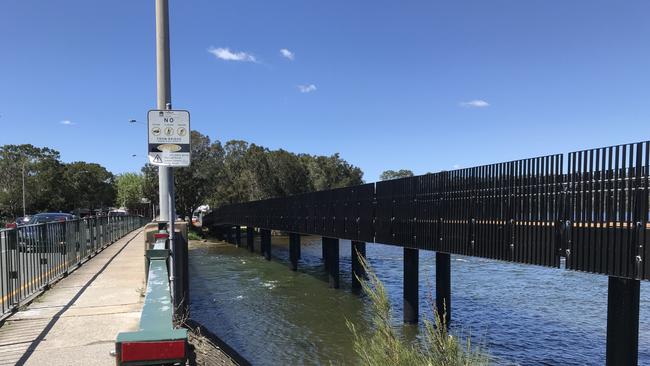 Work was still underway on October 28. Picture: Manly Daily