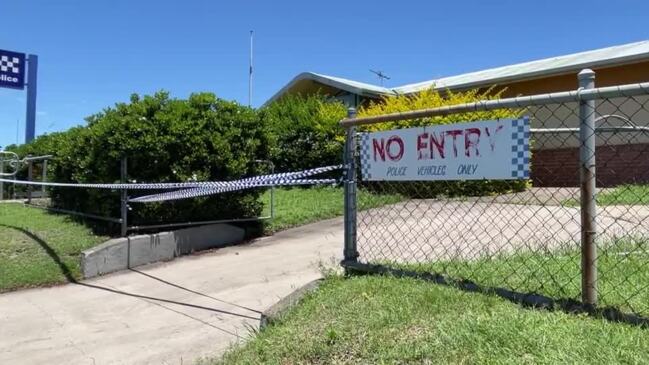 Three vehicles destroyed during arson attack at Lowood Police Station