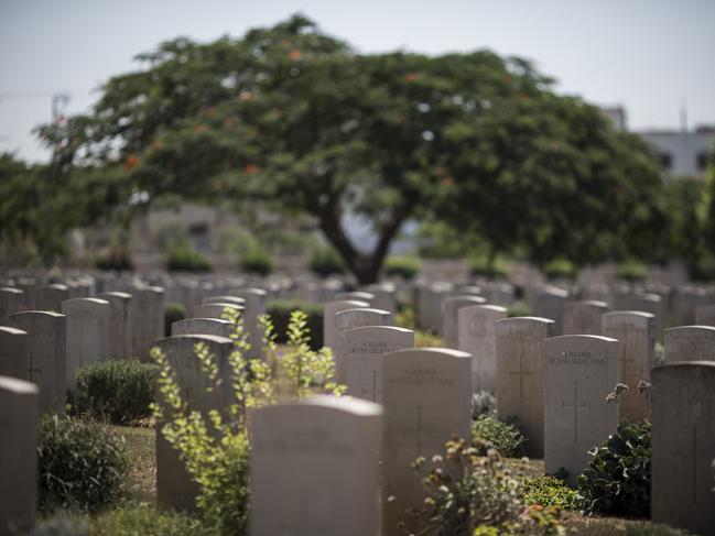 Almost 50 Australian war graves feared damaged in Gaza