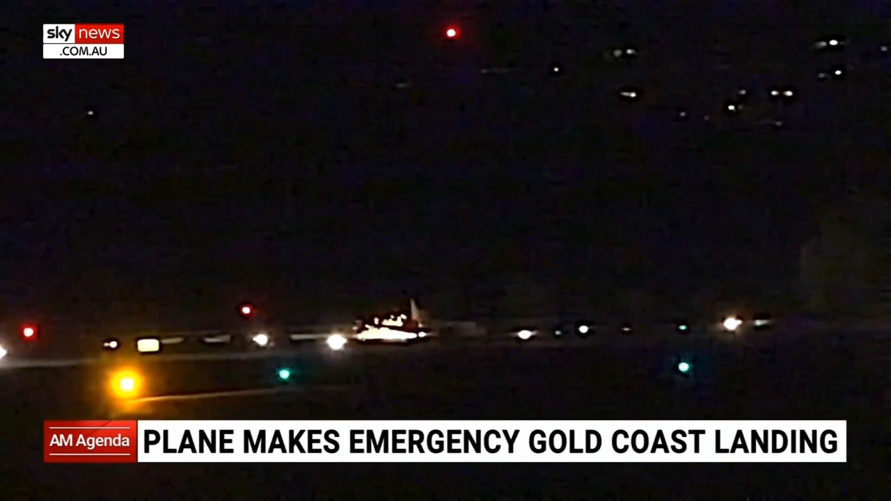 Plane makes emergency landing at Gold Coast Airport