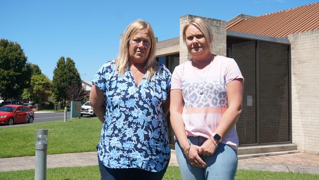 Kerri-Lee Bromley, daughter of Ned and Nan Walker, sister of Sue Skeer and Amy Haines, granddaughter of Nan and Ned Walker and daughter of Sue Skeer, outside the Mount Gambier Magistrate Court. Picture: Jessica Ball