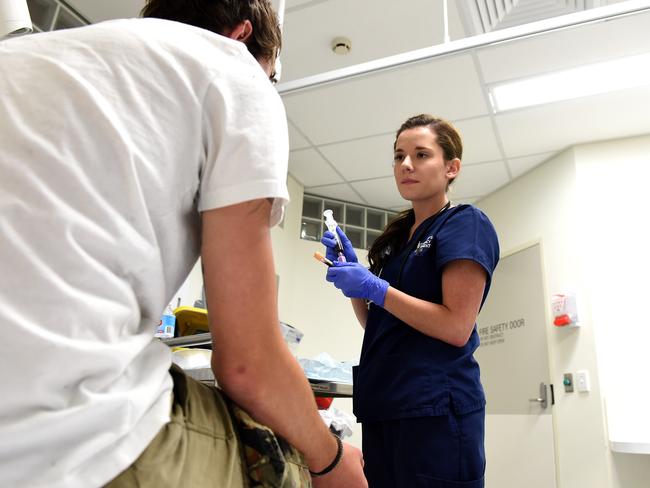 New addition ... For the first time an adult immunisation register will be set up so grown ups can keep track of which diseases they are protected against. Picture: Supplied.