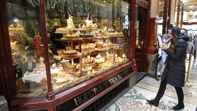 The future of the Hopetoun Tea Rooms remains uncertain. Picture: Alex Coppel