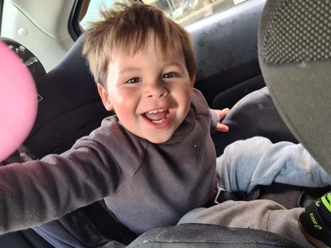 Jyedon Pollard , 2, who died after he was savagely attacked by two dogs at a Cowra motel last week