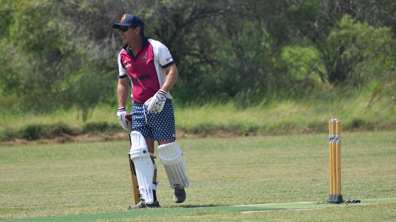 Poddy's XI versus PC Units at Rockhampton Cricket's Country Carnival on January 27, 2025.