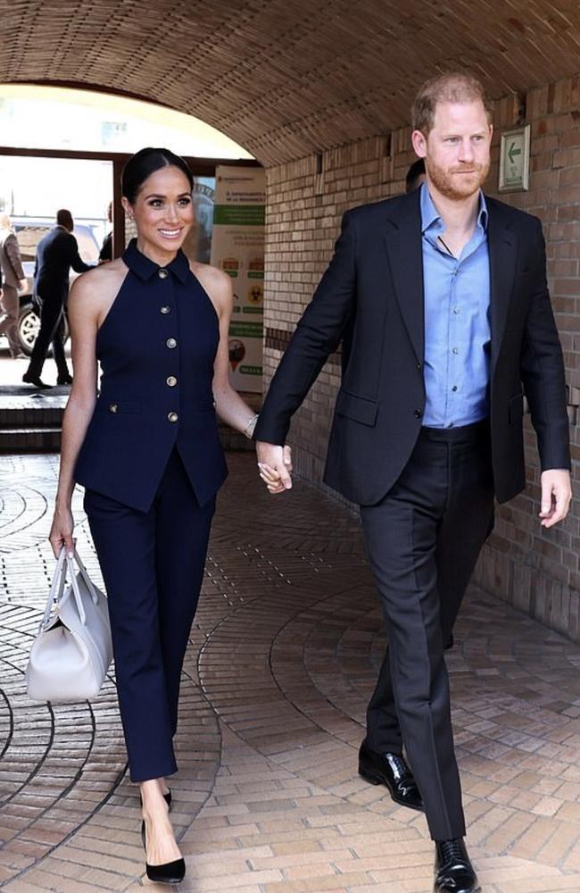 Prince Harry and Meghan Markle have arrived in Colombia. Picture: Eric Charbonneau for Archewell