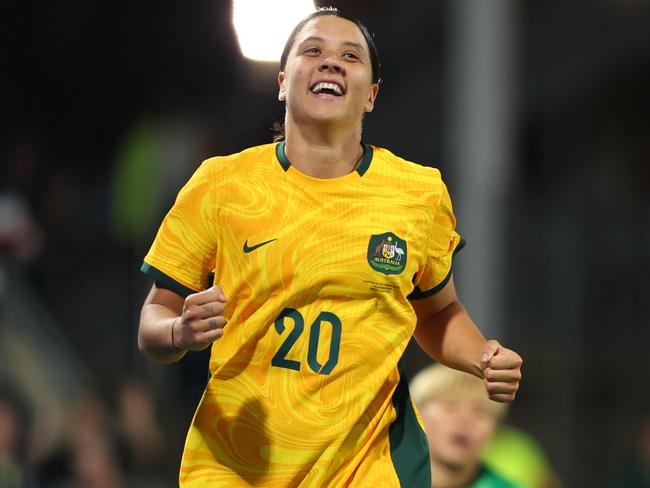 Sam Kerr missed the Olympics through injury. Picture: Getty Images