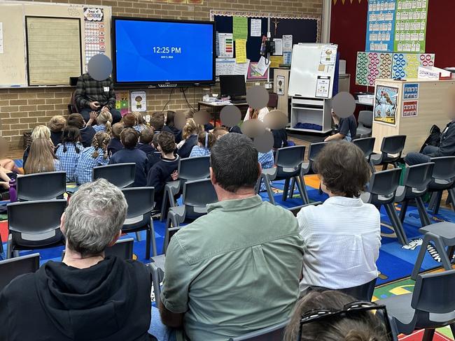 Furious grandparents say they were treated like “criminals” after they were denied access to a classroom event at St Joseph’s Primary School. Picture: Facebook