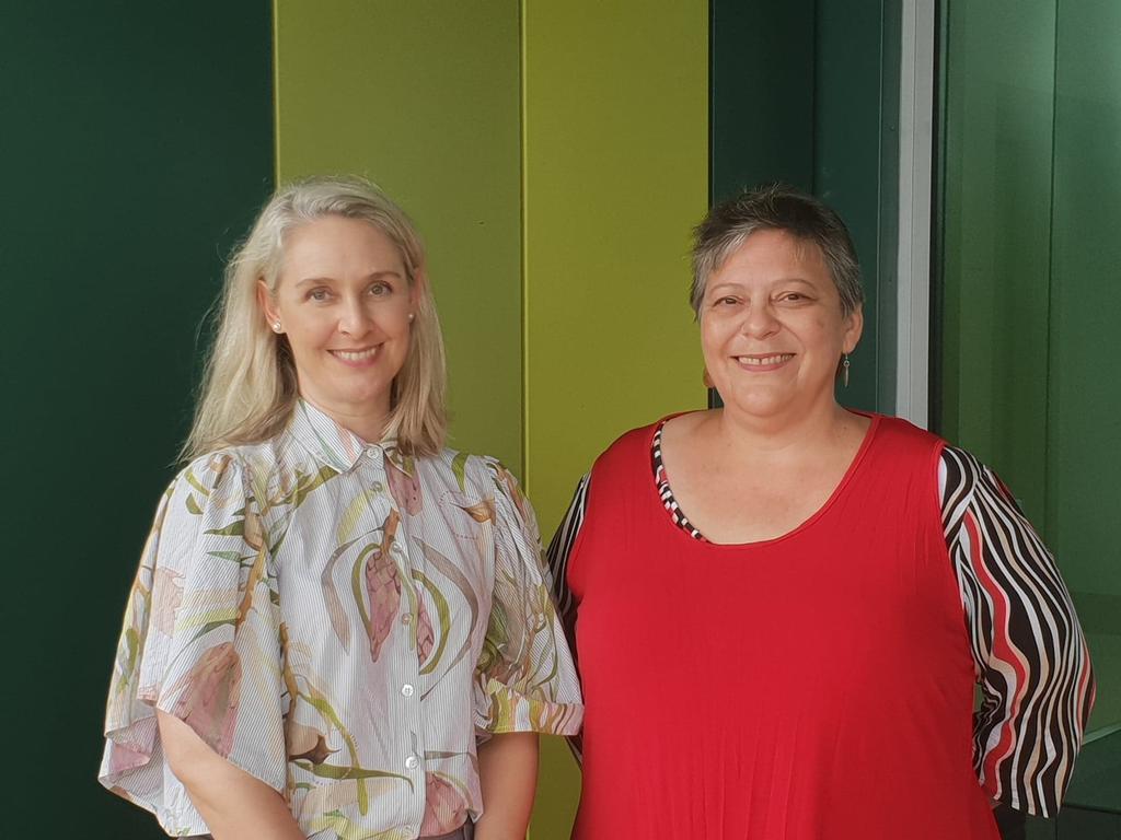 Mackay Hospital and Health Board members Dr Elissa Hatherly and Adrienne Barnett.