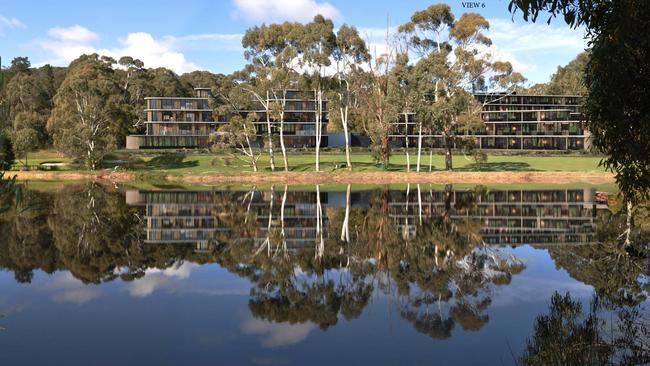 Artist’s renders of the planned developments at Stirling Golf Club. Picture: Supplied.