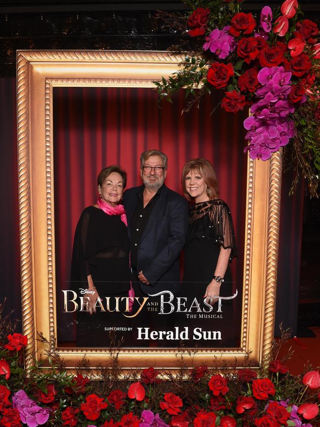 Opening night: Beauty and The Beast at Her Majestys Theatre, Melbourne. Picture: Josie Hayden