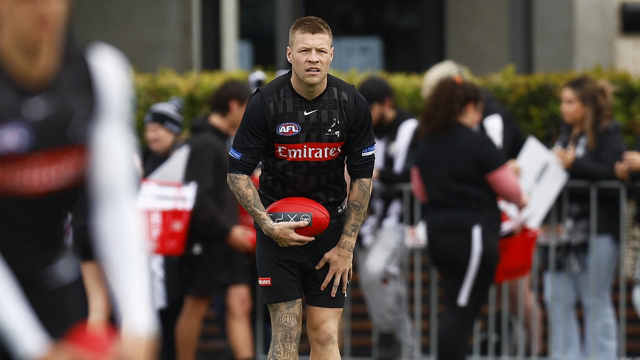 Jordan De Goey has been declared fit to face the Swans. Picture: Getty Images