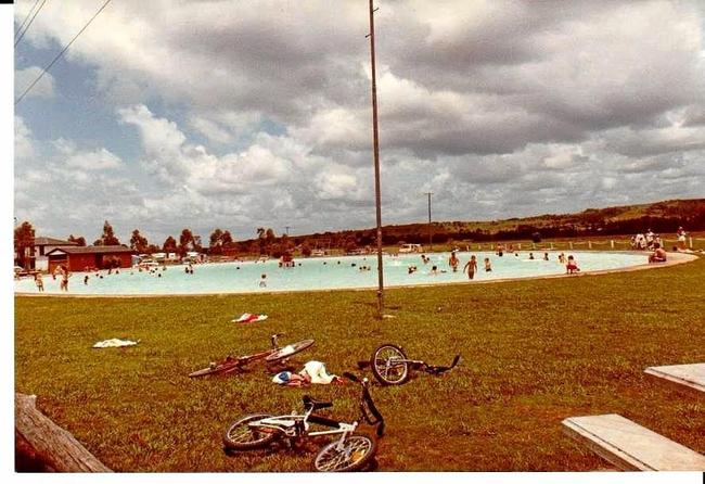 GOLD: The Lismore Lake Pool in its prime in the 1970s, as a free public amenity for young and old. Picture: Facebook