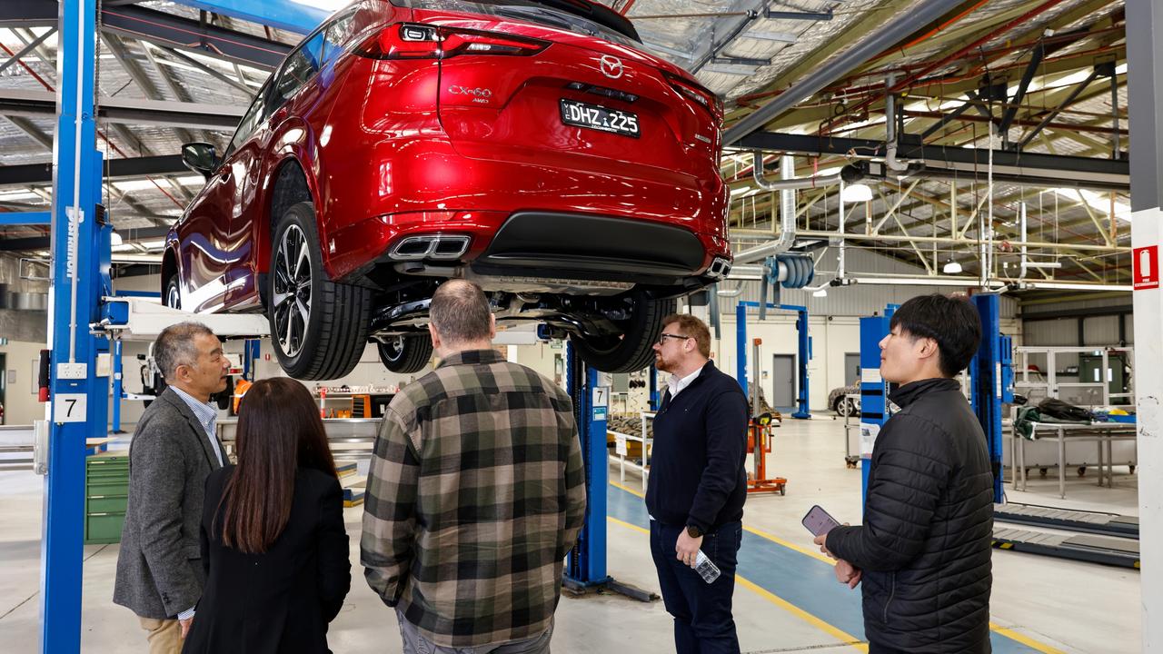 Mazda removed a sway bar from the CX-60. Picture: Supplied