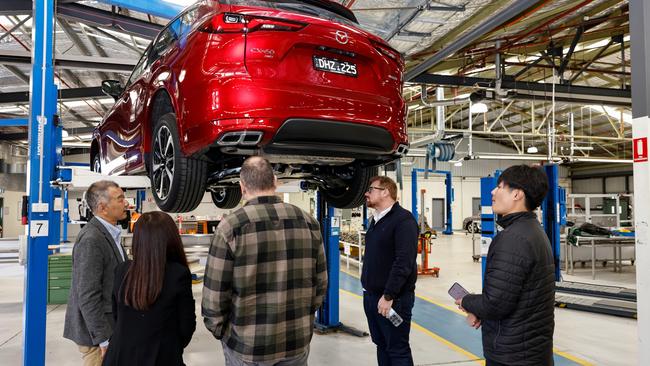 Mazda removed a sway bar from the CX-60. Picture: Supplied
