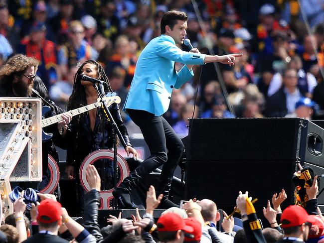 The Killers on stage. Picture: Mark Stewart