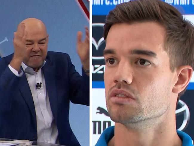 Mark Robinson has hit out at comments made by North Melbourne skipper Jy Simpkin.