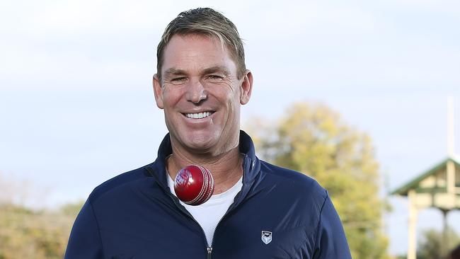 Shane Warne will be preparing for the traditional Melbourne Boxing Day Test match. Pic: Michael Klein