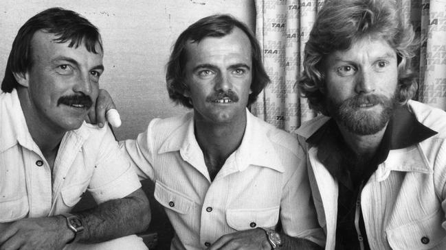 Queensland cricket captain John Maclean, who went to Brisbane State High School, with off-spinner Graham Whyte and prolific scorer David Ogilvie, a past student of Brisbane Grammar School.