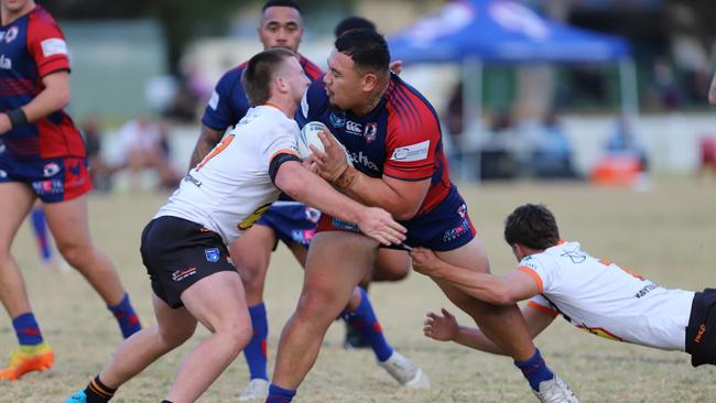 John-Wesley Boath-Moananu for Campbelltown Collegians. Picture: Steve Montgomery