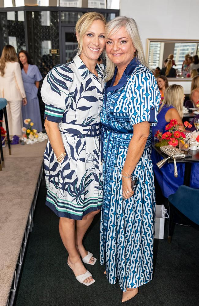 Zara Philips and Nicolle Edwards at The Star Gold Coast Women with Horsepower Magic Millions luncheon at Nineteen. Gold Coast at Large picture, Celeste Humphrey.