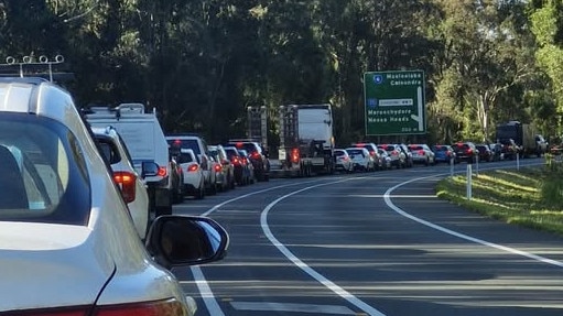 Sunshine Motorway traffic