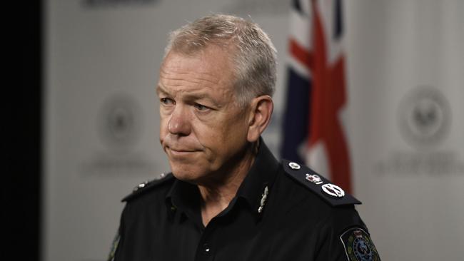 Police Commissioner Grant Stevens.. Picture: NCA NewsWire / Naomi Jellicoe