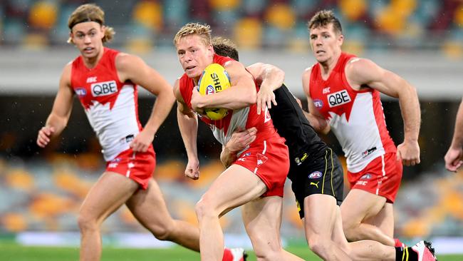 The Swans will be without Isaac Heeney for the rest of the year. Picture: Getty Images