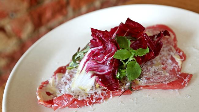 TASWEEKEND Food pix to illustrate Graeme Phillips restaurant review at Templo. the Beef Carpaccio