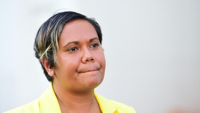 Aboriginal Affairs Minister Selena Uibo has rejected claims that she threatened to cut government funding at the Garma Festival after she was blocked from speaking at the opening ceremony. Picture: Justin Kennedy