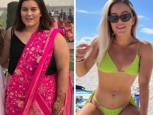 Woman unrecognisable after quitting keto