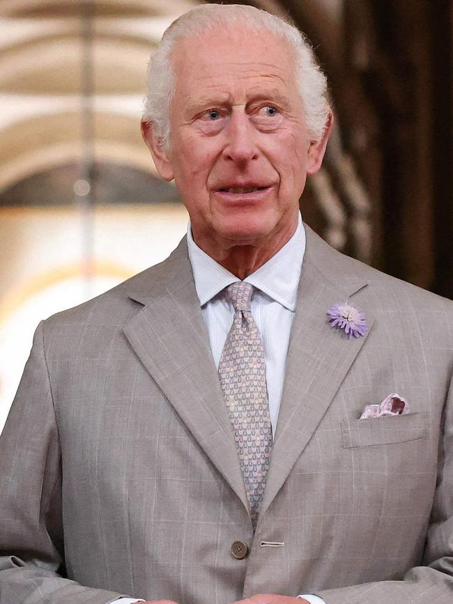 But a new report claims Charles has no interest in answering Harry’s calls. Picture: Hollie Adams/POOL/AFP