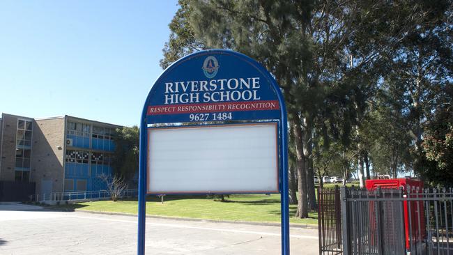 Riverstone High School. Picture: NCA NewsWire / Jeremy Piper