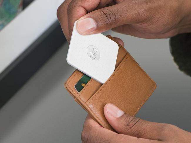 The Tile Slim is a Bluetooth device designed to let you track items, like your wallet, from an app so they never get lost.